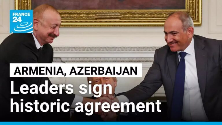 Armenia, Azerbaijan: Leaders sign historic agreement after decades of conflict • FRANCE 24 English