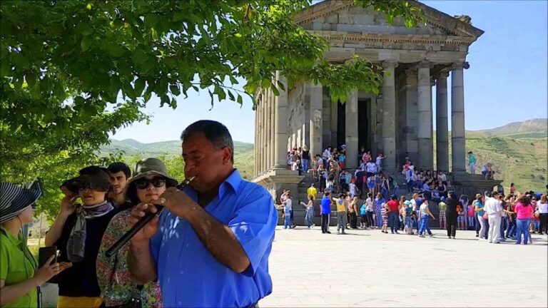 Armenian Duduk At Garni Temple | HD