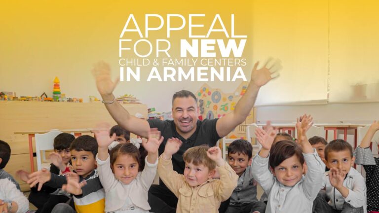 Appeal for new Child and Family Centers in Armenia.