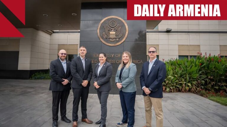 U.S. Customs and Border Protection delegates arrive in Armenia