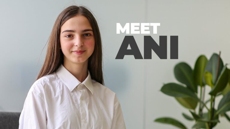 Meet Ani Badalyan, who benefited from COAF’s Child & Family Services