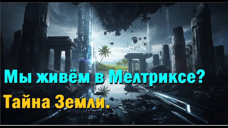 Мы живём в Мелтриксе? Тайна Земли.Наш мир является деградировавшей имитацией бывшего Рая?