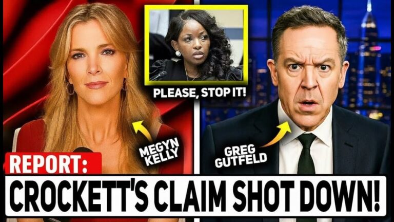 Jasmine Crockett GETS TORCHED By Megyn Kelly & Greg Gutfeld On National TV!