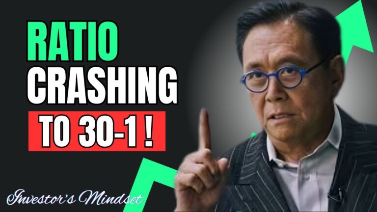ALERT: GOLD-TO-SILVER RATIO COLLAPSING BACK TO 30-TO-1 FAST! | BY ROBERT KIYOSAKI