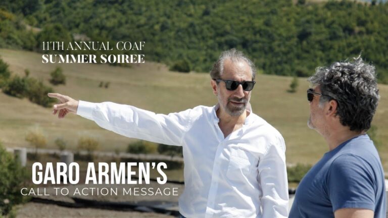 COAF Founder Dr. Garo Armen – Unifying the entire community of Armenians