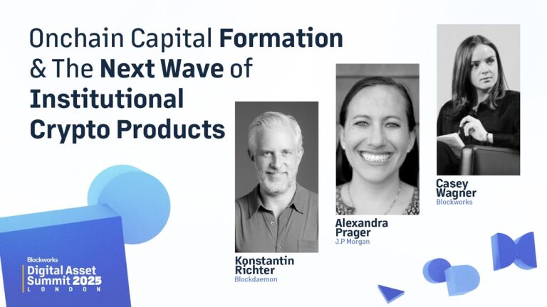 Onchain Capital Formation & The Next Wave of Institutional Crypto Products | DAS London 2025 | Day 2