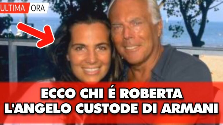 Ecco chi é Roberta, l’angelo custode di Giorgio Armani: ma solo ora viene fuori: Roberta è la…