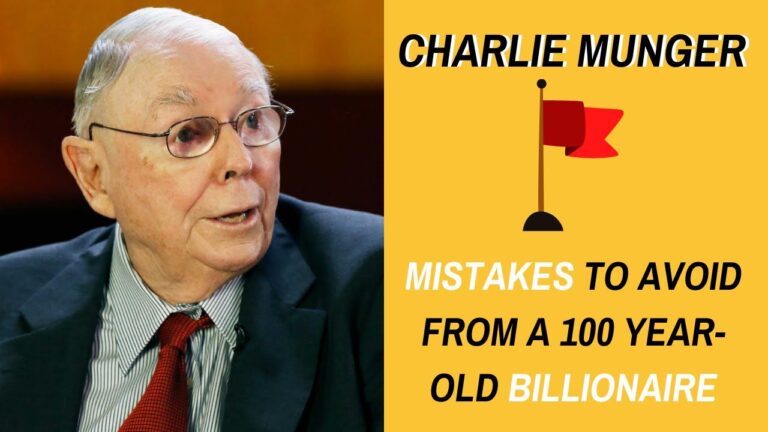 Charlie Munger: Avoid These Mistakes and You Will Double Your Net Worth