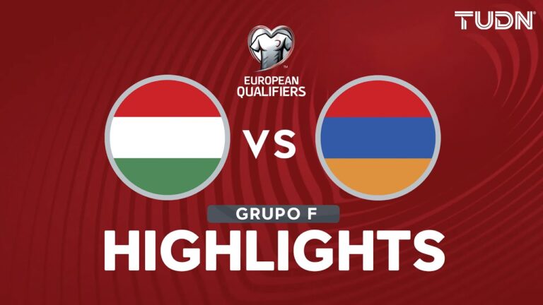 HIGHLIGHTS – Hungría vs Armenia | UEFA Qualifiers – Jornada 7 Eliminatorias Mundial 2026 | TUDN