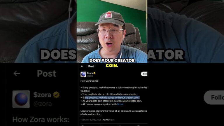 Zora Explained Simply (Creator Coins)