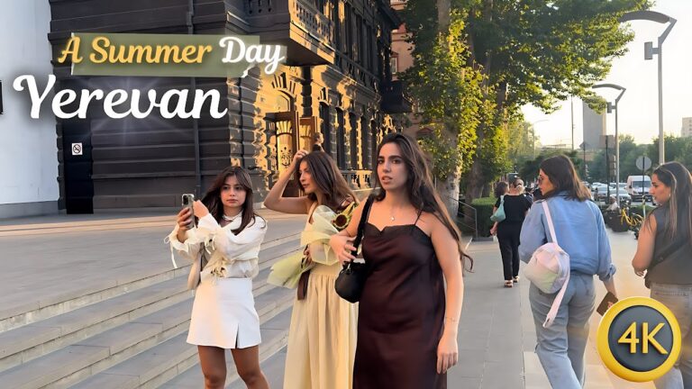 Yerevan in Summer 2025 | Walking Through the Hottest Hours of the Day!