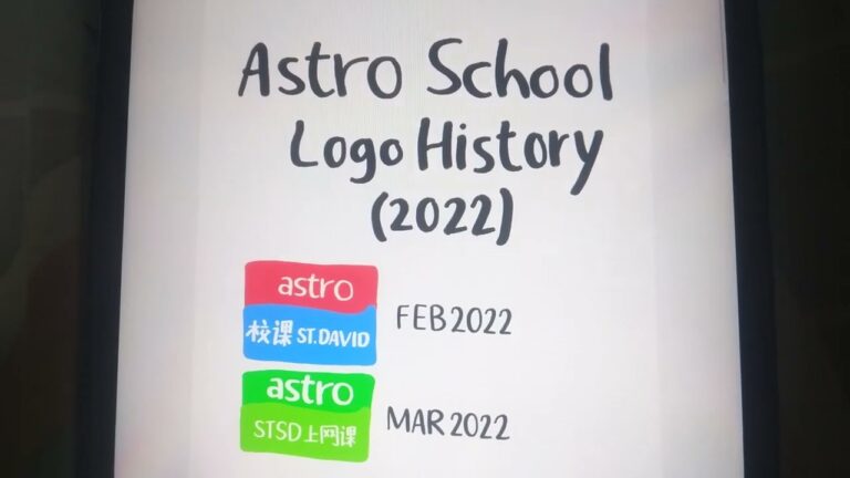 Astro School Logo History (2022)