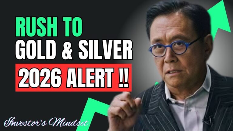 FINANCIAL CRASH COMING IN 2026? INVESTORS RUSH TO GOLD & SILVER BEFORE IT’S TOO LATE | BY KIYOSAKI