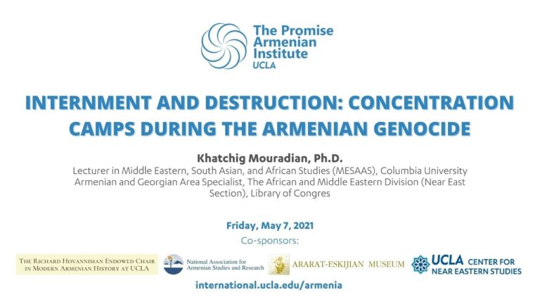 Internment and Destruction: Concentration Camps During the Armenian Genocide