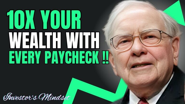 WARREN BUFFETT THE ONE THING TO DO EVERY PAYCHECK TO 10X YOUR WEALTH | MUST LISTEN