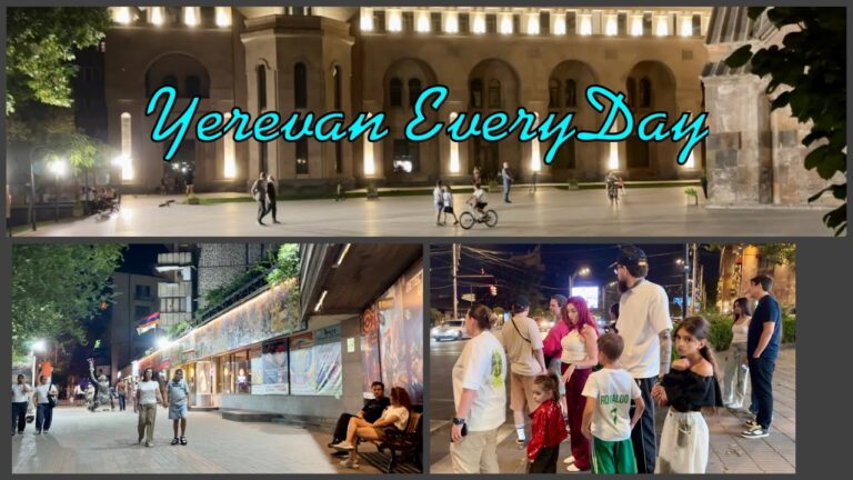 20.08.25, We. Երեկոյան զբոսանք: Աբովյան, Սայաթ Նովա, Կարապի Լիճ: