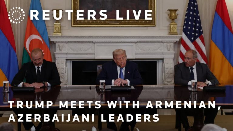 LIVE: Trump meets with Armenian, Azerbaijani leaders on new peace deal