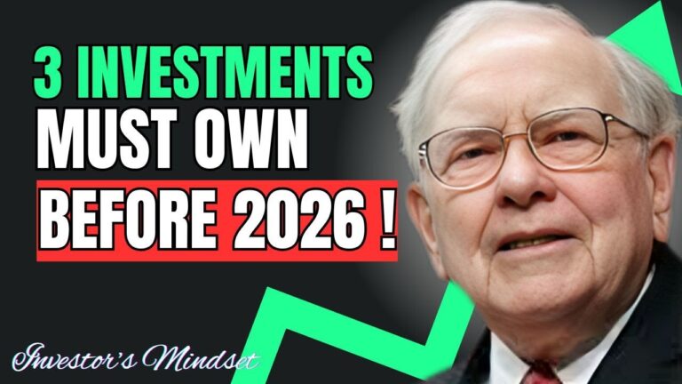 3 SLEEP WELL INVESTMENTS RETIREES MUST OWN BEFORE 2026 | SMART RETIREMENT STRATEGY | BY BUFFETT