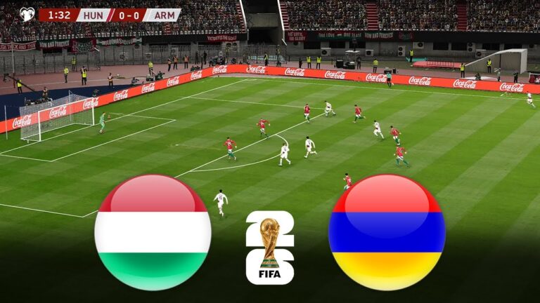 HUNGARY vs ARMENIA | FIFA WORLD CUP 2026 QUALIFIERS