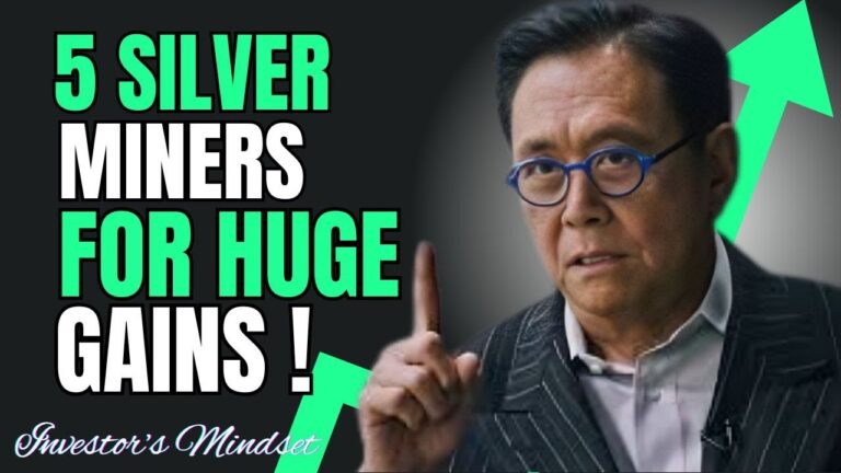 SILVER MINERS PRICES SET TO SOAR – TOP SILVER STOCK PICKS FOR HUGE GAINS | BY ROBERT KIYOSAKI