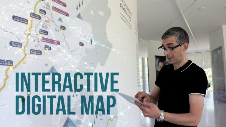 Interactive Digital Map at the COAF SMART Center