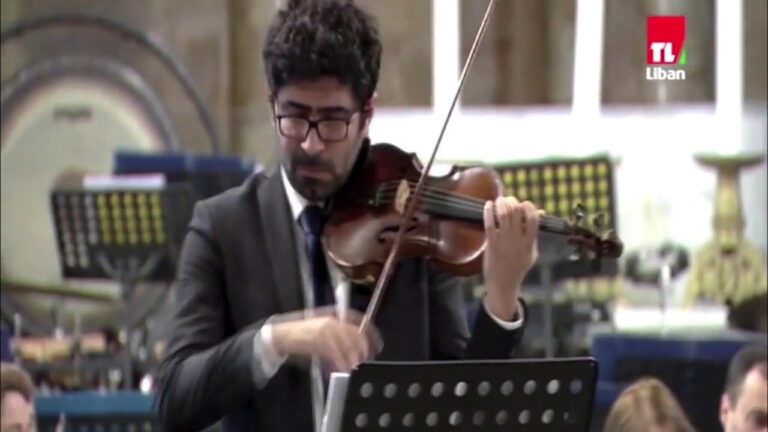 Naji Hakim CONCERTO POUR VIOLON Mario Rahi – Orchestre Philharmonique du Liban – Naji Hakim