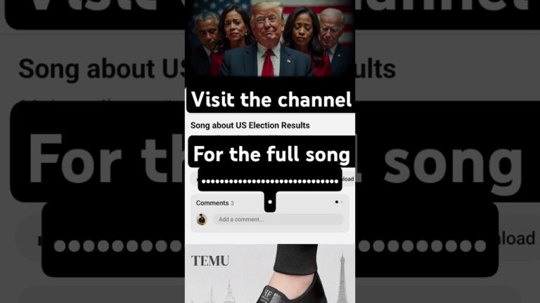 #song #uselections2024