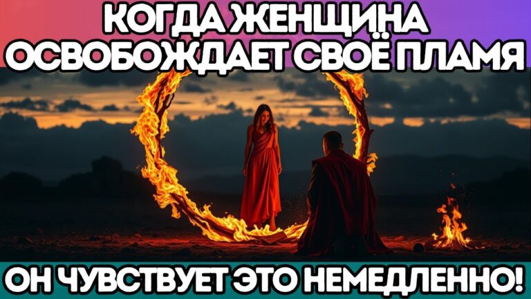 🔥Kогда женщина освобождает своё пламя… он чувствует это немедленно!”