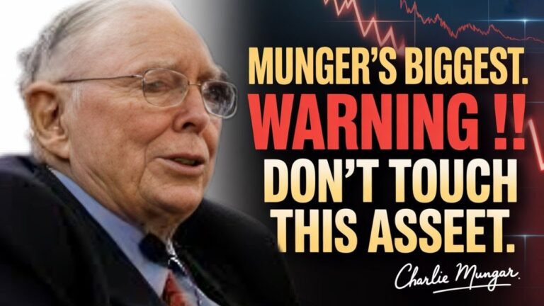 DON’T TOUCH THIS ASSET – MUNGER’S BIGGEST WARNING FOR INVESTORS | BY CHARLIE MUNGAR DON’T TOUCH THIS ASSET – MUNGER’S BIGGEST WARNING FOR INVESTORS | BY CHARLIE MUNGAR