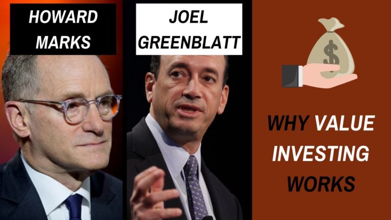 Howard Marks & Joel Greenblatt on Value Investing Howard Marks & Joel Greenblatt on Value Investing