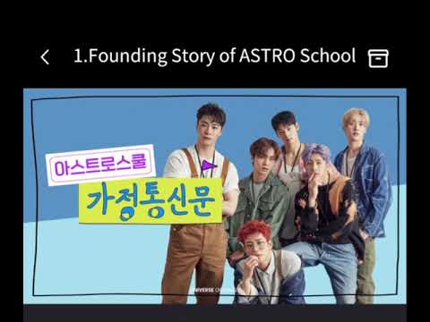 ASTRO School Newsletter 1: Founding Story of Astro School ASTRO School Newsletter 1: Founding Story of Astro School