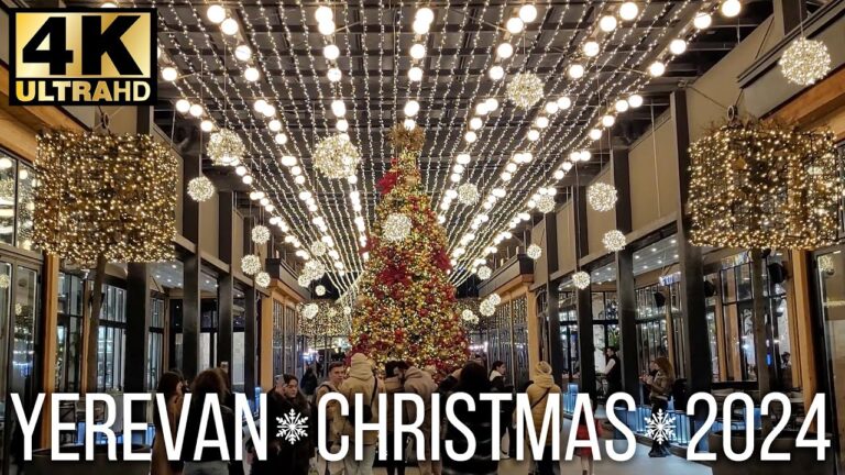 YEREVAN CHRISTMAS 2024 | 4K