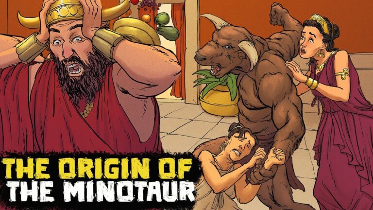The Weird Origin of the Terrible Minotaur  – Greek Mythology – See U in History