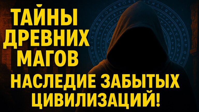 ТАЙНЫ ДРЕВНИХ МАГОВ: Наследие Забытых Цивилизаций! #маг  #колдун  #оккультист  #демонолог  #магия