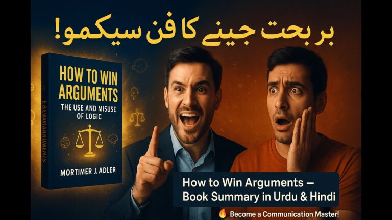 الفاظ کی طاقت | How to Win Every Argument | Urdu & Hindi Book Summary الفاظ کی طاقت | How to Win Every Argument | Urdu & Hindi Book Summary