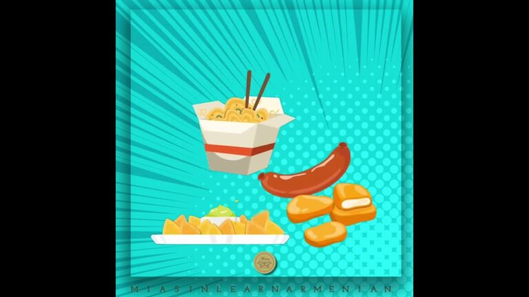 Salty food #miasinlearnarmenian