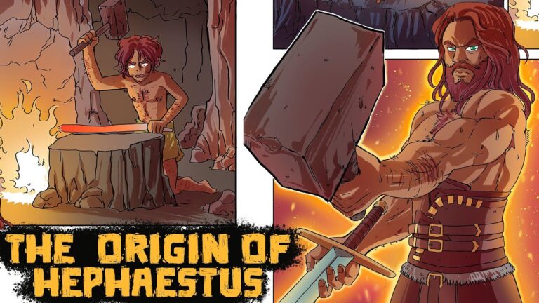 The Strange Origin of Hephaestus – The God of Forges – Greek Mythology in Comics – See U in History