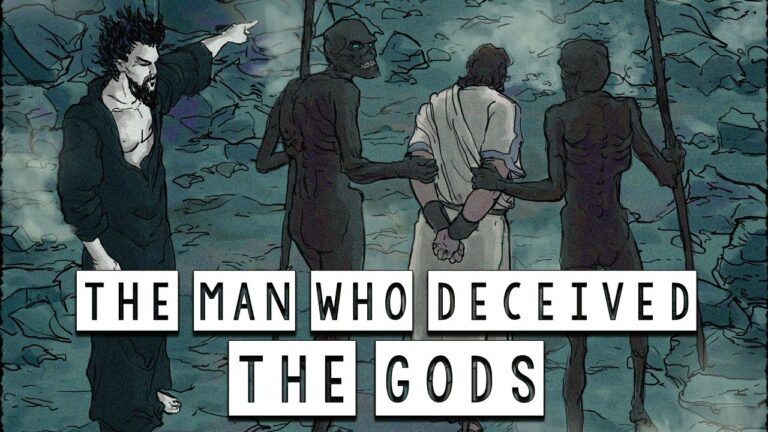 The Myth of Sisyphus – The Man Who Deceived the Gods – GreeK Mythology in Comics – See U in History