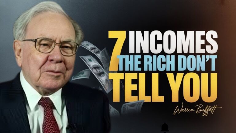 7 TYPES OF INCOME MILLIONAIRES HAVE | HOW THE RICH MAKE MONEY | BY WARREN BUFFETT 7 TYPES OF INCOME MILLIONAIRES HAVE | HOW THE RICH MAKE MONEY | BY WARREN BUFFETT