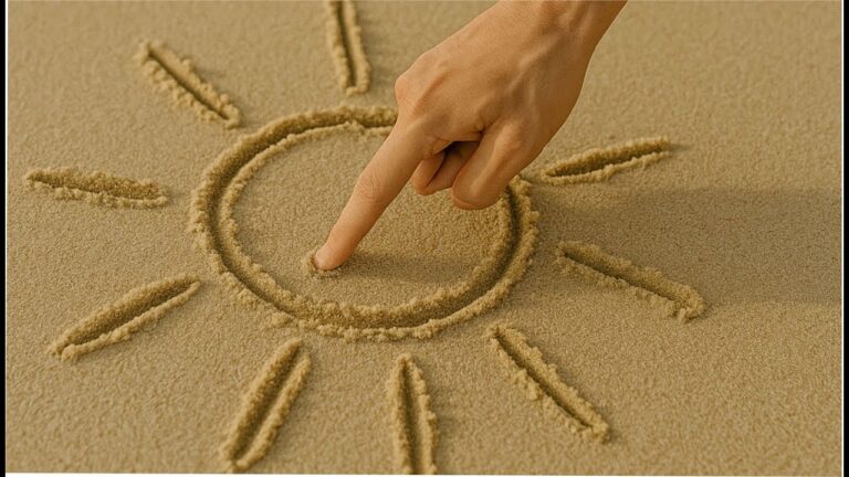 Գույների Պատմություն – Նկարչություն ավազի վրա / History of Colors – Sand painting