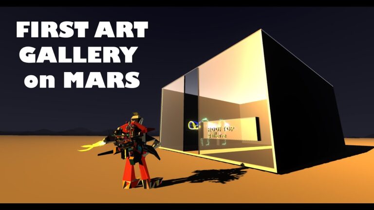 VR Art: First Art Gallery on Mars