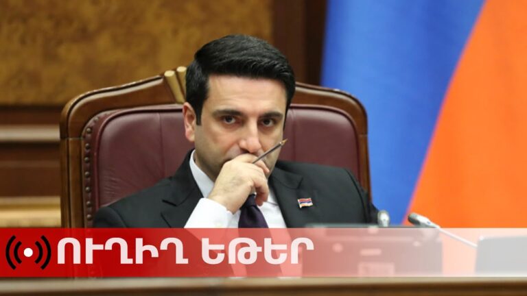 ՈւՂԻՂ. Ալեն Սիմոնյանի ճեպազրույցը