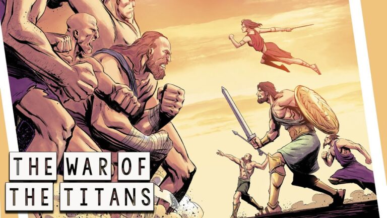 The War of the Titans (Titanomachy) – Greek Mythology in Comics – See U in History