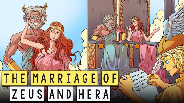 The Marriage of Zeus and Hera: The Punishment of the Lazy Nymph – Greek Mythology – See U in History