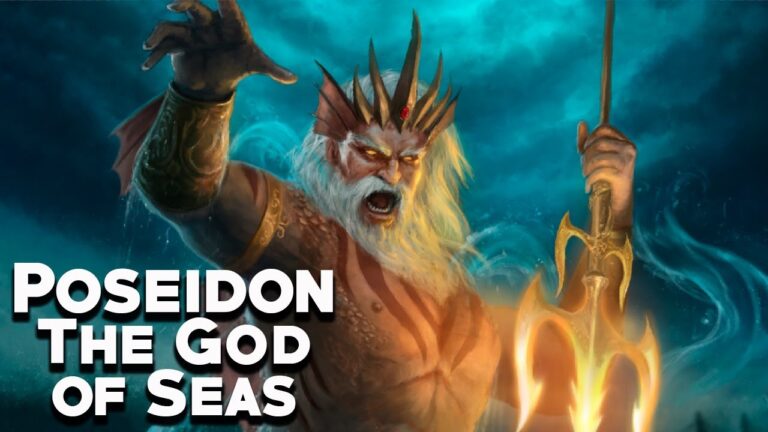 Poseidon: The God of Seas – The Olympians – Greek Mythology – See U in History