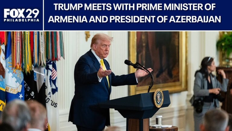 President Trump meets with Prime Minister of Armenia and President of Azerbaijan