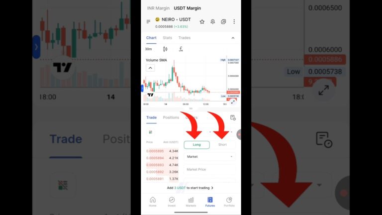 Crypto trading for beginners | coindcx crypto trading kaise kare | Crypto trading long and short