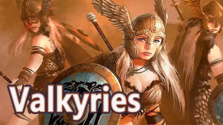 The Valkyries – Norse Mythology – Mythology Dictionary See U in History