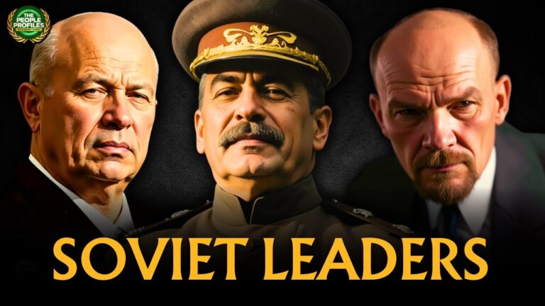 Leaders of the Soviet Union Lenin, Stalin and Khrushchev Documentary