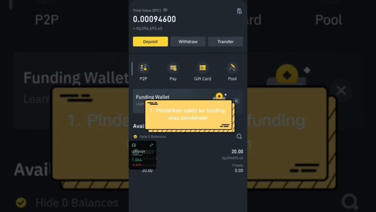 Tutorial WD Binance P2P simple cepat #bitcoin #crypto #binance #tutorial #fyp Tutorial WD Binance P2P simple cepat #bitcoin #crypto #binance #tutorial #fyp